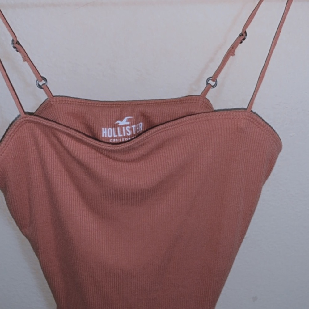 Hollister orange bodysuit